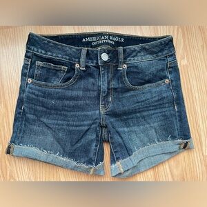 American Eagle super stretch denim shorts